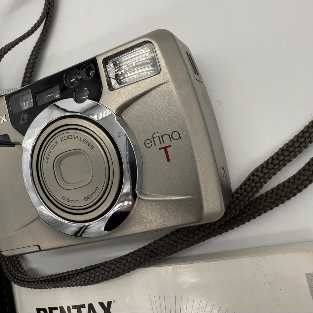 Pentax Efina T Compact 35mm Point & Shoot Film Camera